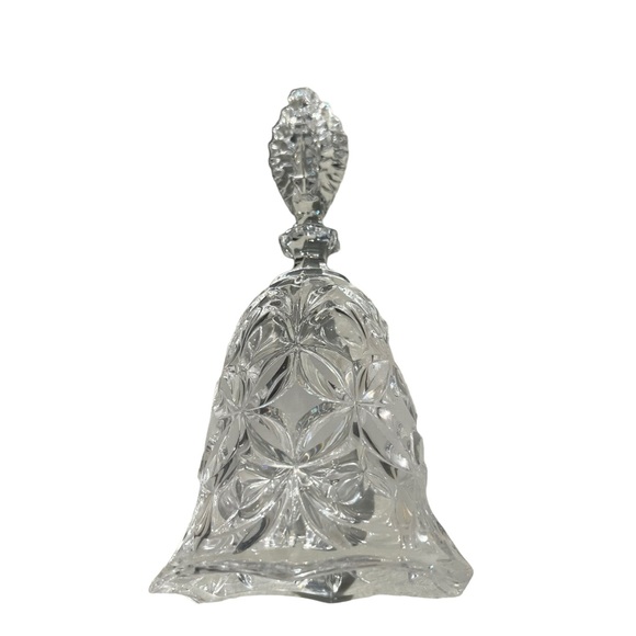 Vintage Made by Hofbauer of Germany Echt Bleikristall Lead Crystal 7.5 Inch Bell - Picture 6 of 8